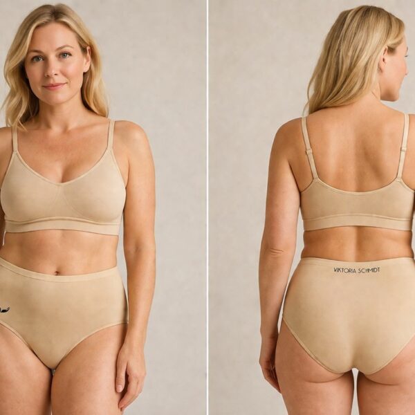 Puuvillased high-waist aluspüksid Nora L-2XL
