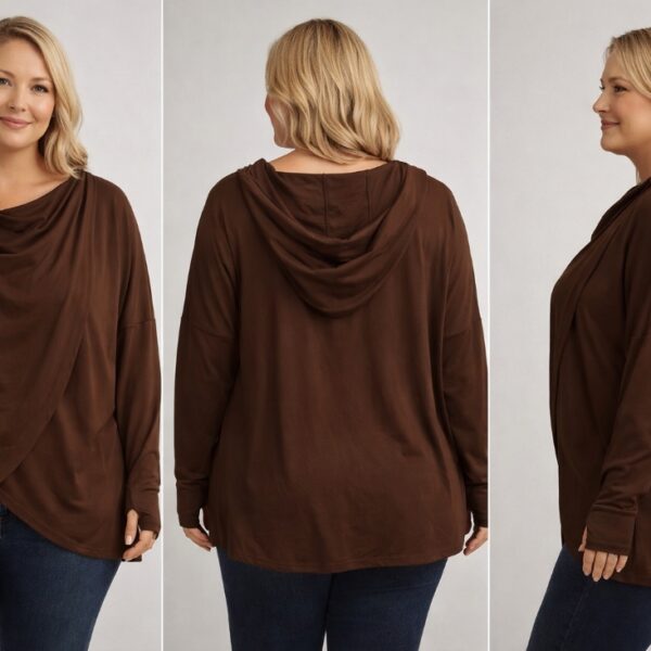 Kapuutsiga tuunika Cozy Motion 3XL